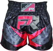 Punch Round Evoke Dames Kickboks Broek Zwart Roze XS = Jeans Maat 28 | 8 t/m 10 Jaar