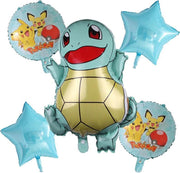 Ballonpakket 'Squirtle Pokemon' 5 stuks (92161)