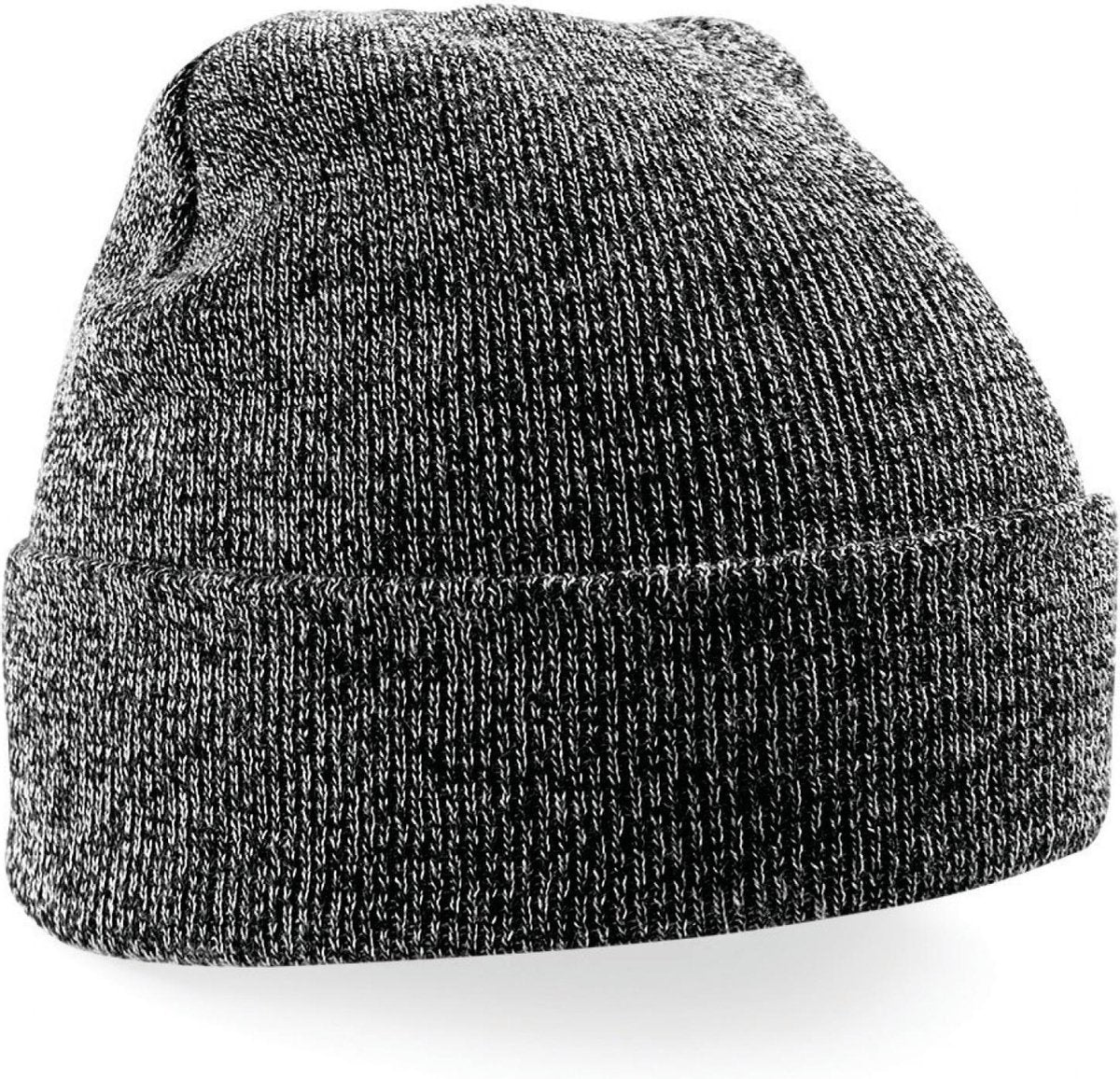 wintermuts Antique Grey | klassieke gebreide muts in 30 verschillende kleuren| tweelaags gebreid