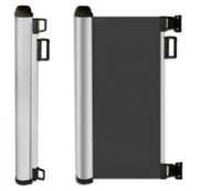 uitschuifbaar Traphek - Deurhek van aluminium - 90 cm Hoog