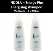 Indola - Innova Energy Plus - energizing shampoo - hair care wash - 250 ml UVA-uvb 2x150ml