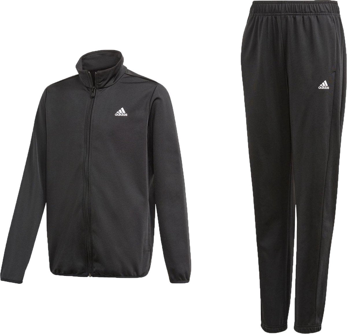 adidas adidas Essentials Tric Trainingspak - Maat 128  - Unisex - zwart - wit