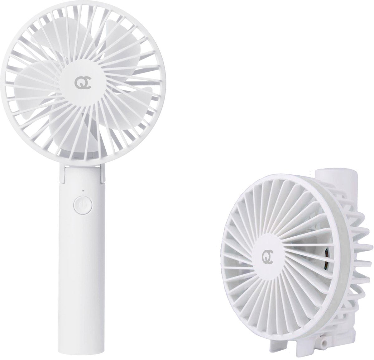 FlinQ Draagbare Ventilator - Oplaadbaar - Wit