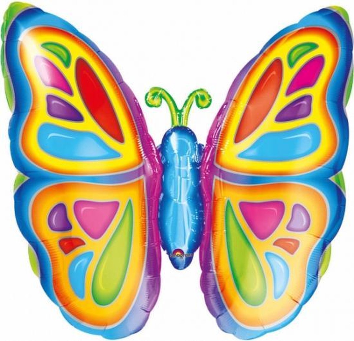 Vlinder folie ballon 63 cm