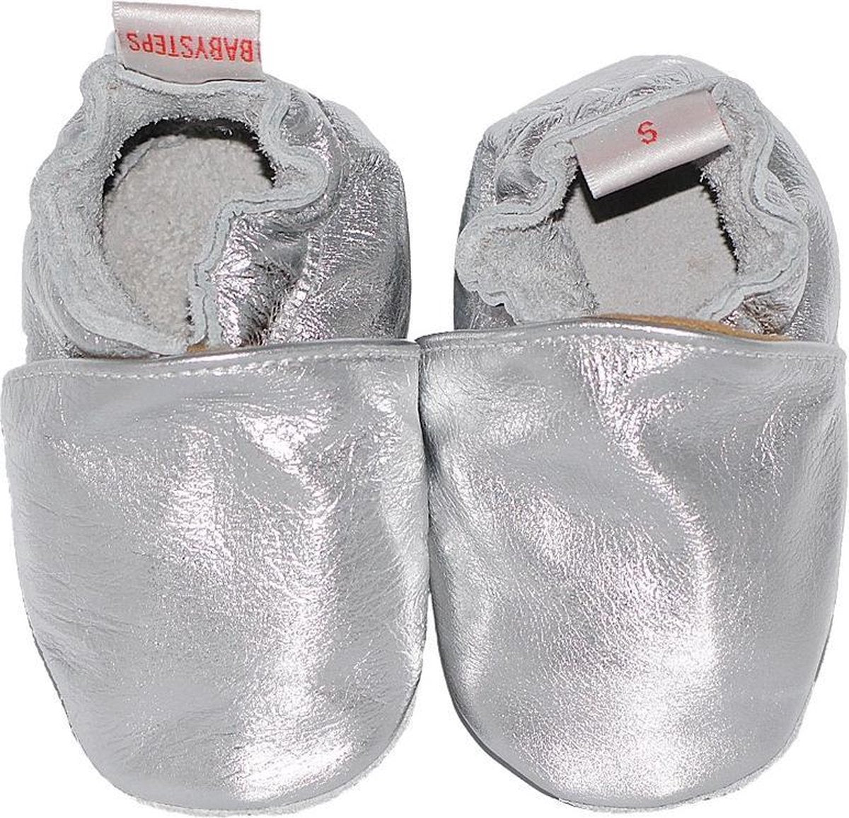 BabySteps slofjes Plain Silver maat 20/21