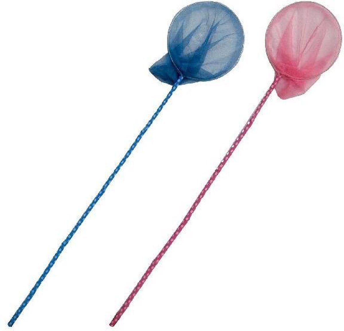 Bamboe Schepnet+stip 90cm 2ass