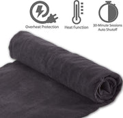 Cosi® Verwarmde deken 145x105cm voor in de auto | Warmtedeken met bescherming tegen oververhitting | Zacht fleece deken | Ook ideaal voor op de bank