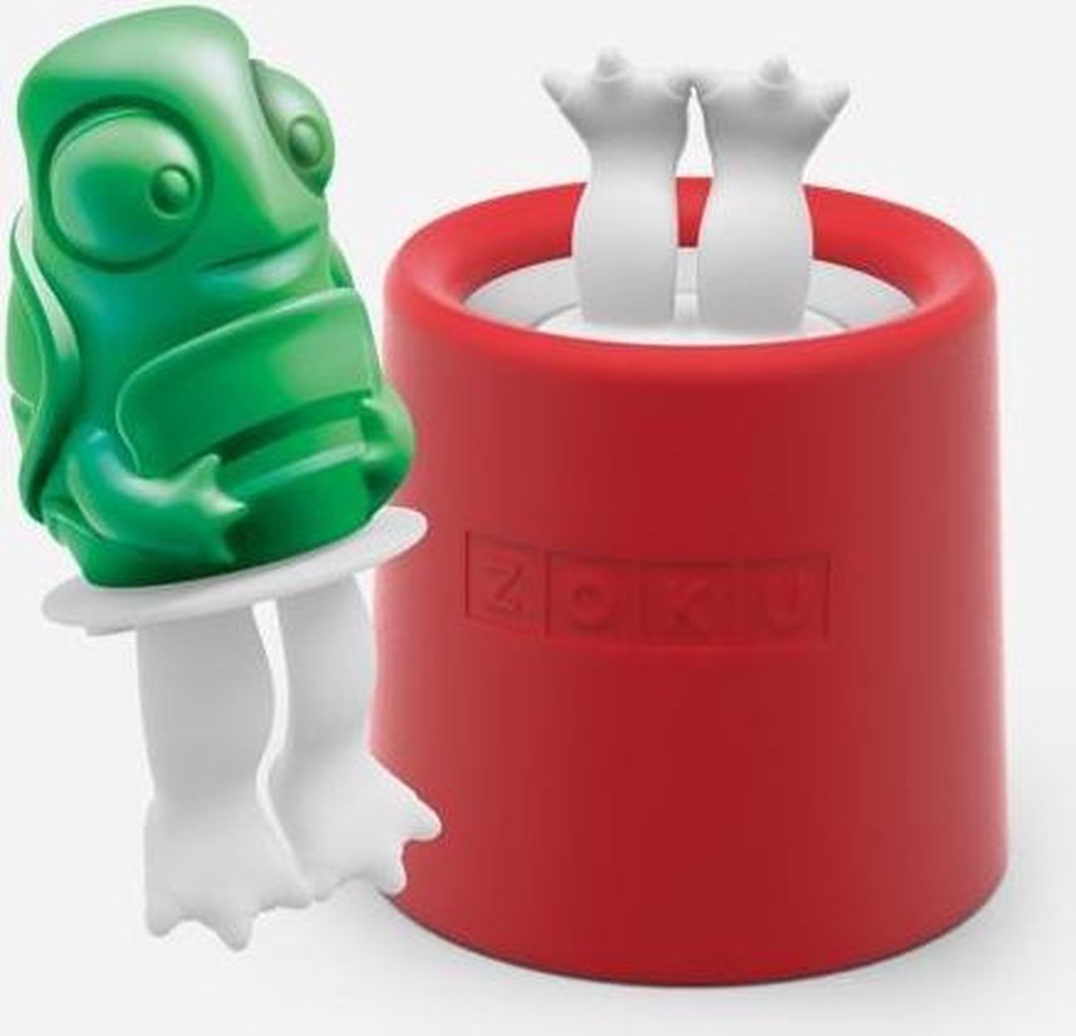 Zoku - IJsjesmaker - IJslollie maker - IJsvormpje - Maak Je Eigen IJsje - Schildpad - 1 stuk