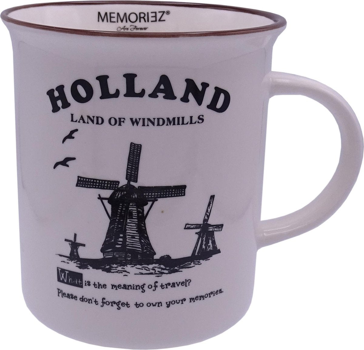 Memoriez Mok Holland Wit - Set van 2