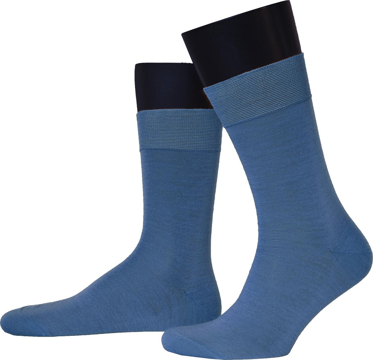 Herensokken - business - licht blauw - maat 39/42 - dunne Italiaanse kwaliteit