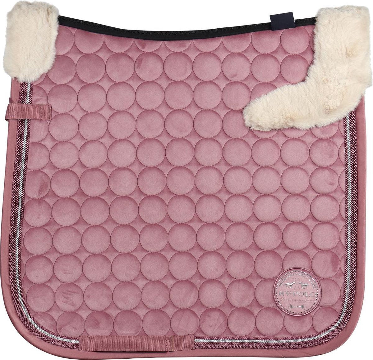 Hv Polo Zadeldek  Furry Luxury - Mid Pink - veelzijdigheid Full