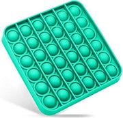 Pop Bubble - Pop it fidget toy - Groen - vierkant vorm - Speeltje - Tiktok
