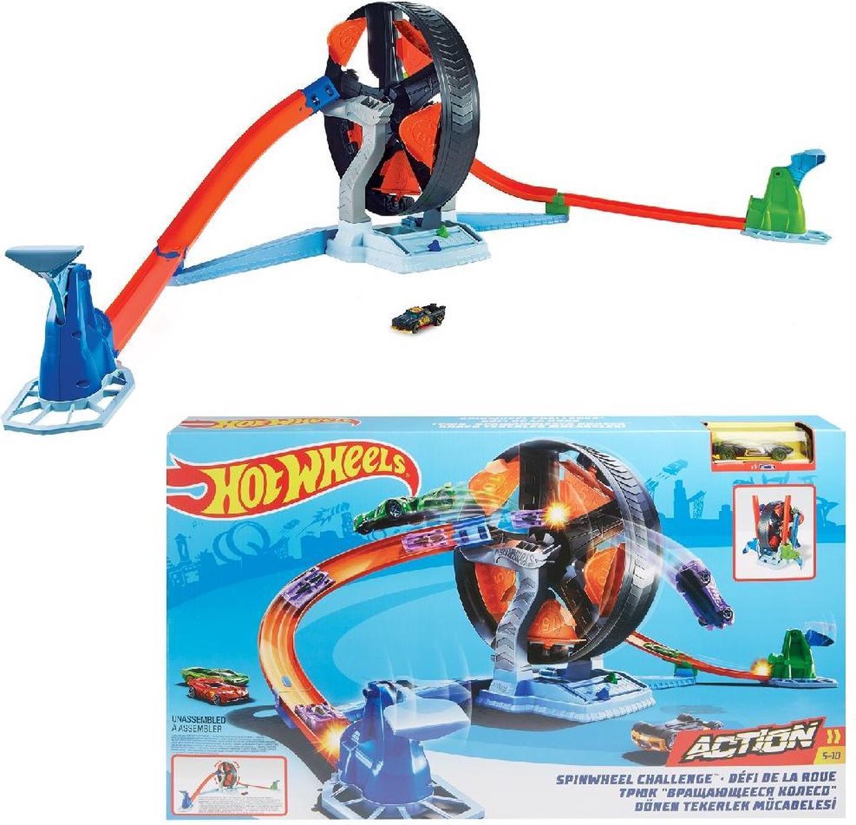 Hot Wheels Action Spinwheel Uitdaging Speelset