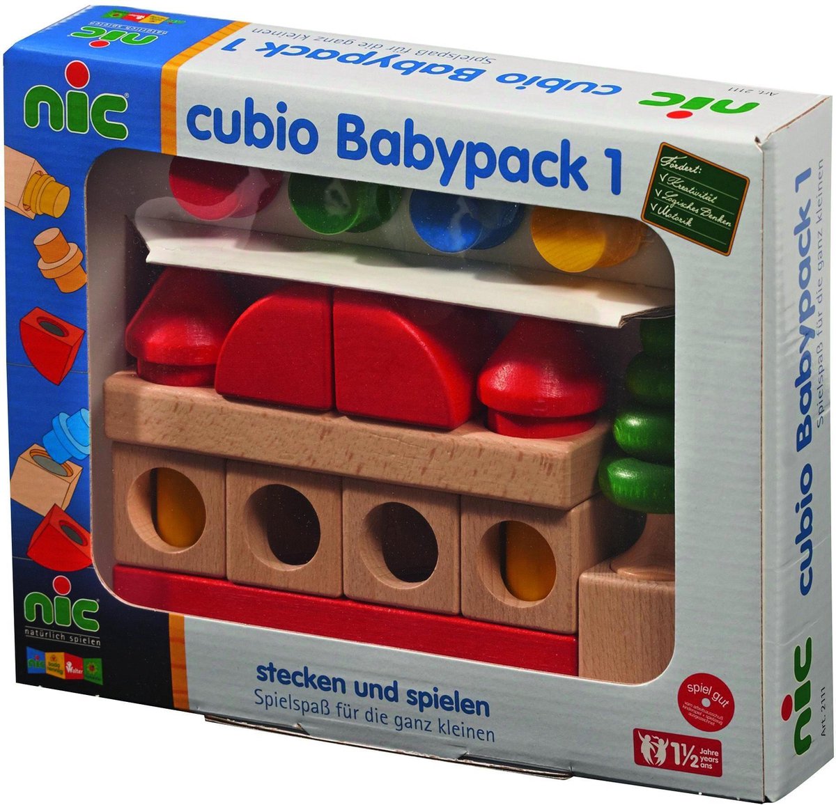 Nic Babydoos 20-delig 24 X 19 X 5 Cm Multicolor