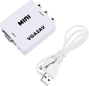 Garpex® VGA naar AV Converter Wit