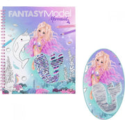 Top Model - Fantasy Model - Colouring Book w/ Sequins - Mermaid (411153)