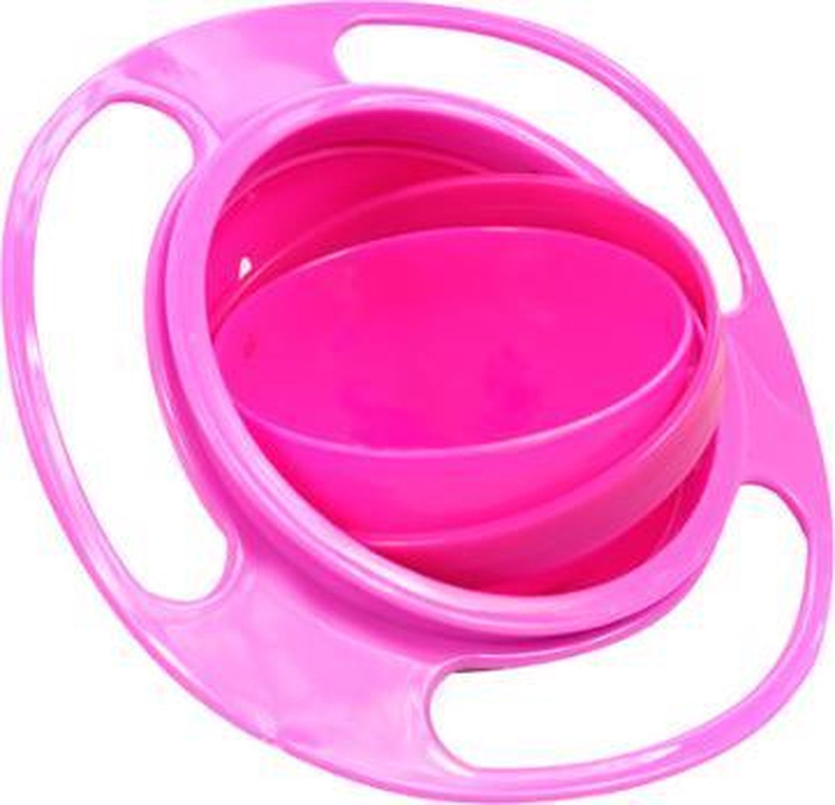 HMerch™ Anti Mors Bakje – Je kind zal nooit meer knoeien of morsen - Baby Kom - Eetbakje - Babyvoeding - Kinderen - Spill Proof - Eetbakje - Roze