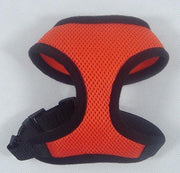 Sport harnas voor de hond in de kleur rood. - XXL (nek omvang 40 cm