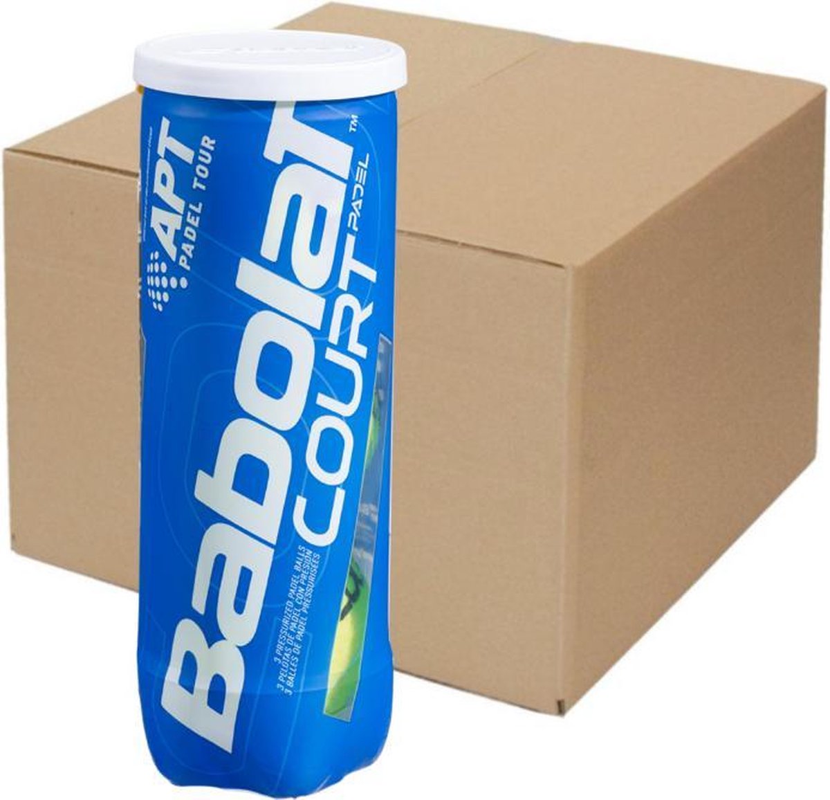 Babolat Court X3 - padel ballen - doos - 24 stuks