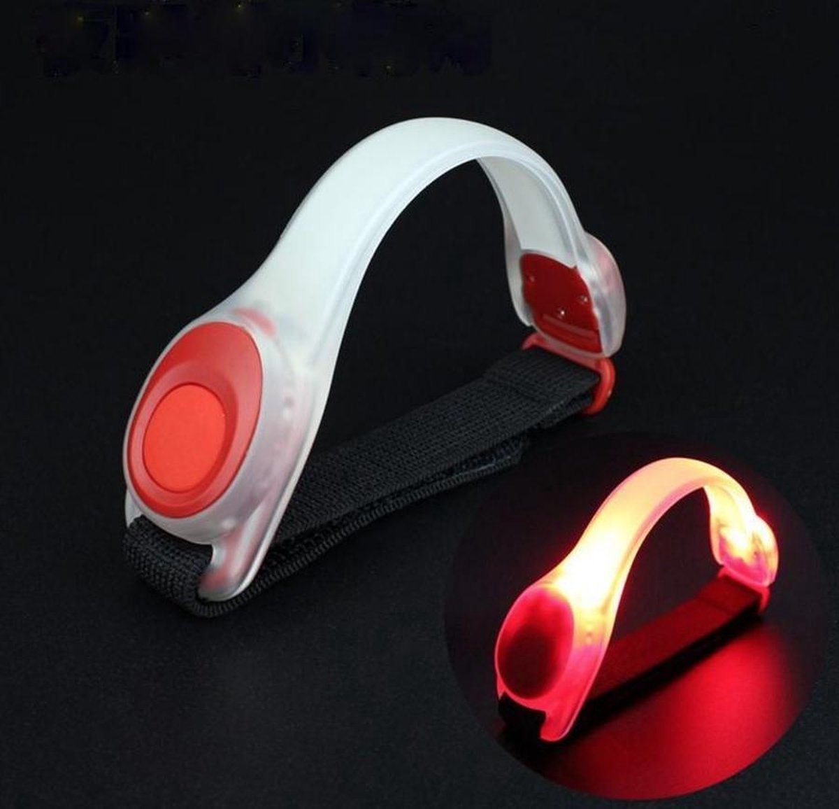 LED Veiligheids armbanden met groen licht |reflecterende LEDarmbanden | Sport armbanden | 3 standen | Wielrennen / Hardlopen veiligheidsband | lichtgevende lampjes armband hardloop wielren sport fiets LED-GROEN