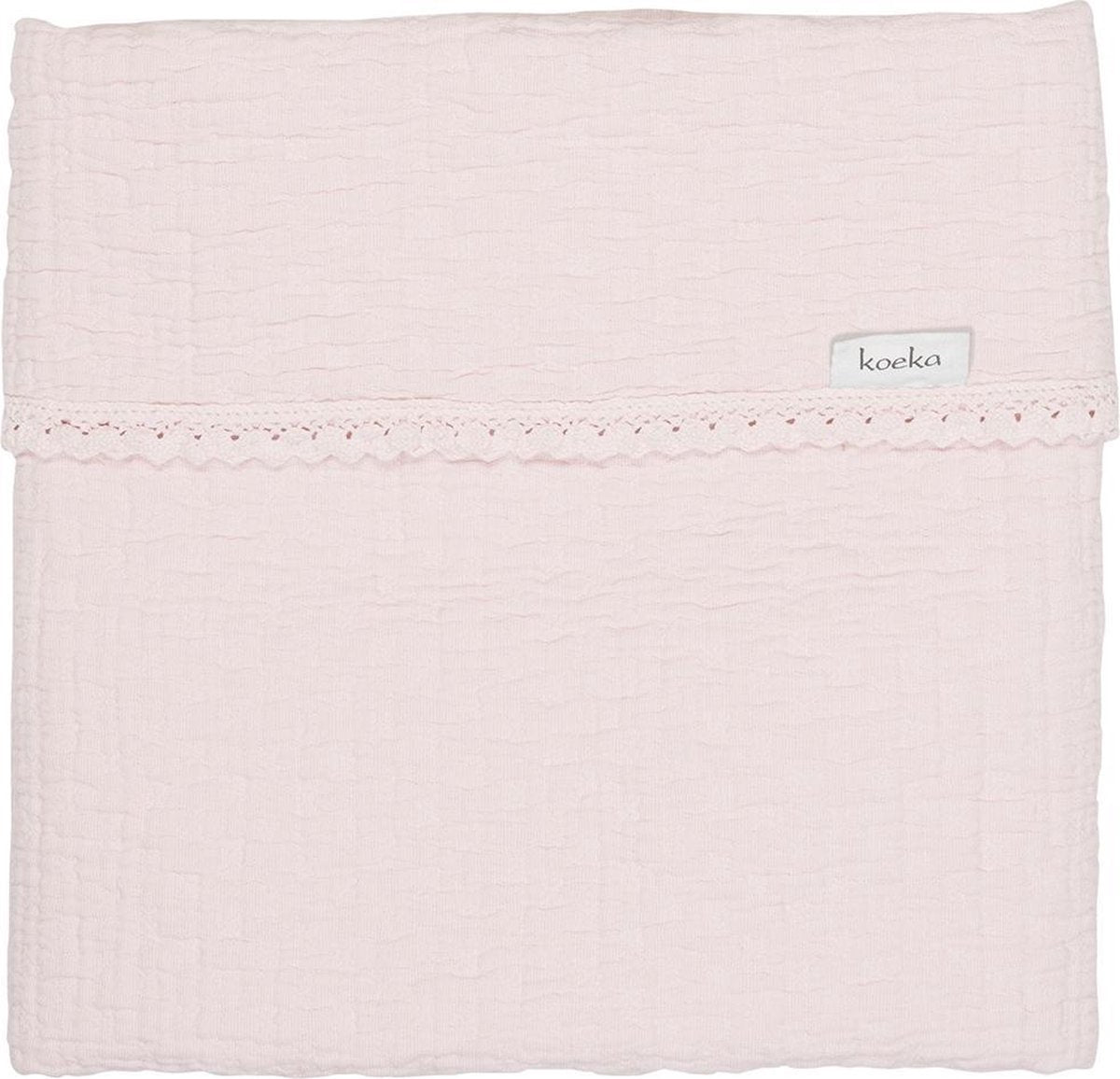 Koeka - Deken Elba Lace - Water Pink