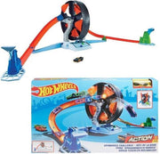 Hot Wheels Action Reuzenwiel Uitdaging Speelset | Hot-Wheels speelgoed voor kinderen jongens meisjes | Verjaardag  cadeau kado kinder | Speelgoedauto