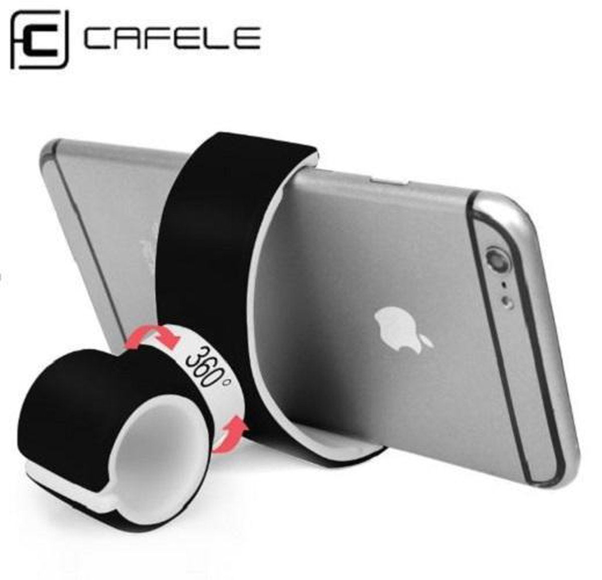 Fietshouder telefoonhouder zwart - stuur houder Fietshouder Telefoonfiets