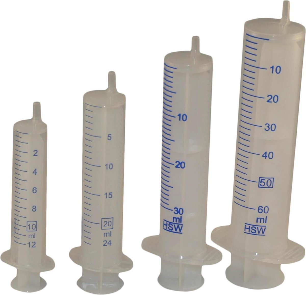 Wegwerpspuit 2-delig Luer Slip 2/3 ml