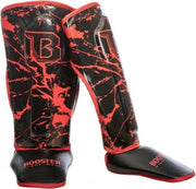 Booster Scheenbeschermers Junior Marble Rood Small