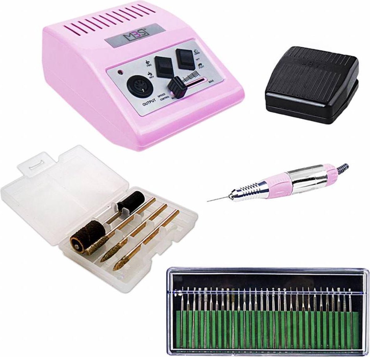 Mega Beauty Shop® Nagelfrees JD500 Elektrische frees - Kunstnagels