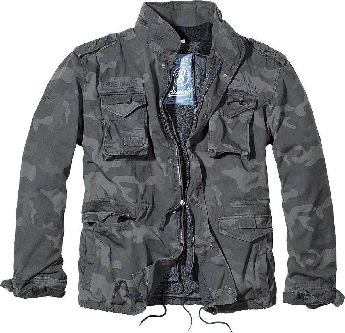 Heren Jas Jacket M-65 Giant Jacket dark camo