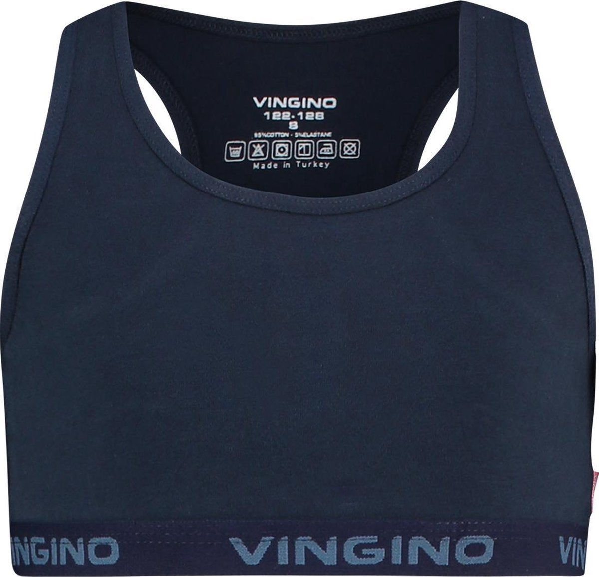 Vingino Basics Kinder Meisjes Onderhemd - Maat 128