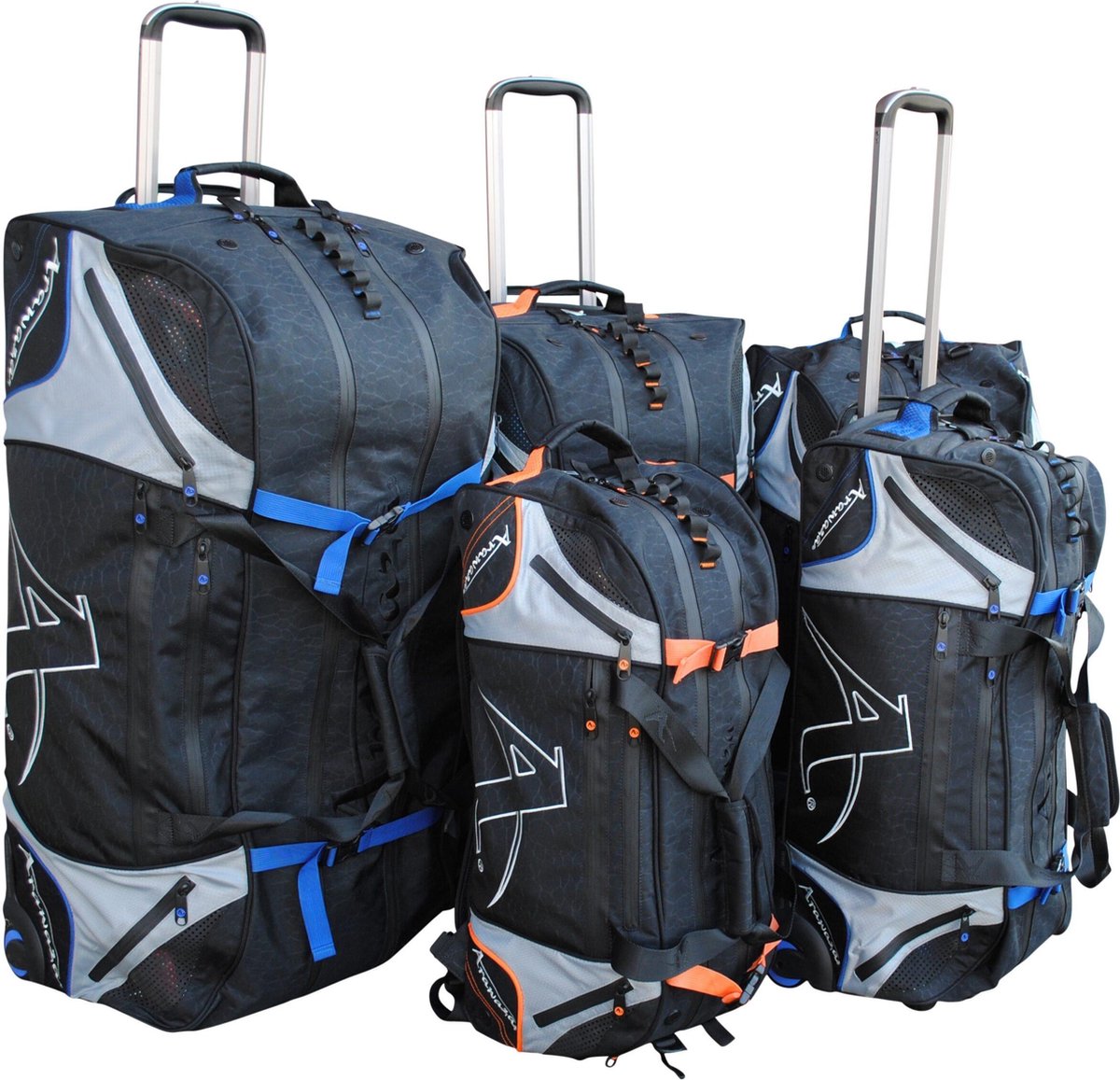 Multifunctionele sporttrolley Arawaza | zwart-blauw - Product Kleur: Blauw / Product Maat: M