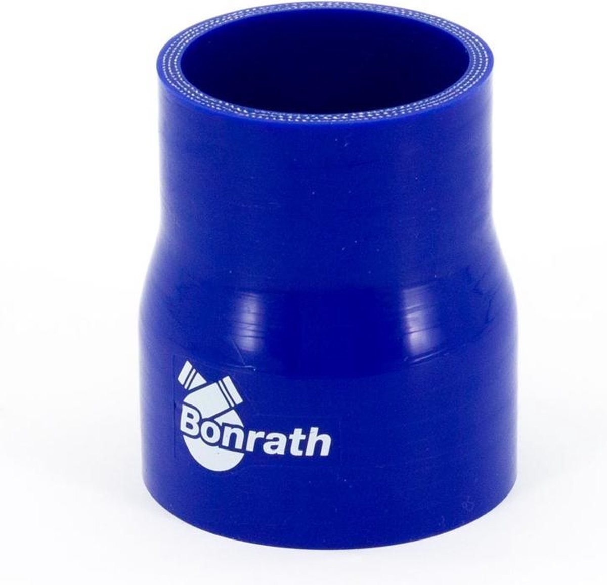 Bonrath Siliconen slang recht Reducer - Lengte:76mm - Ø35>25mm