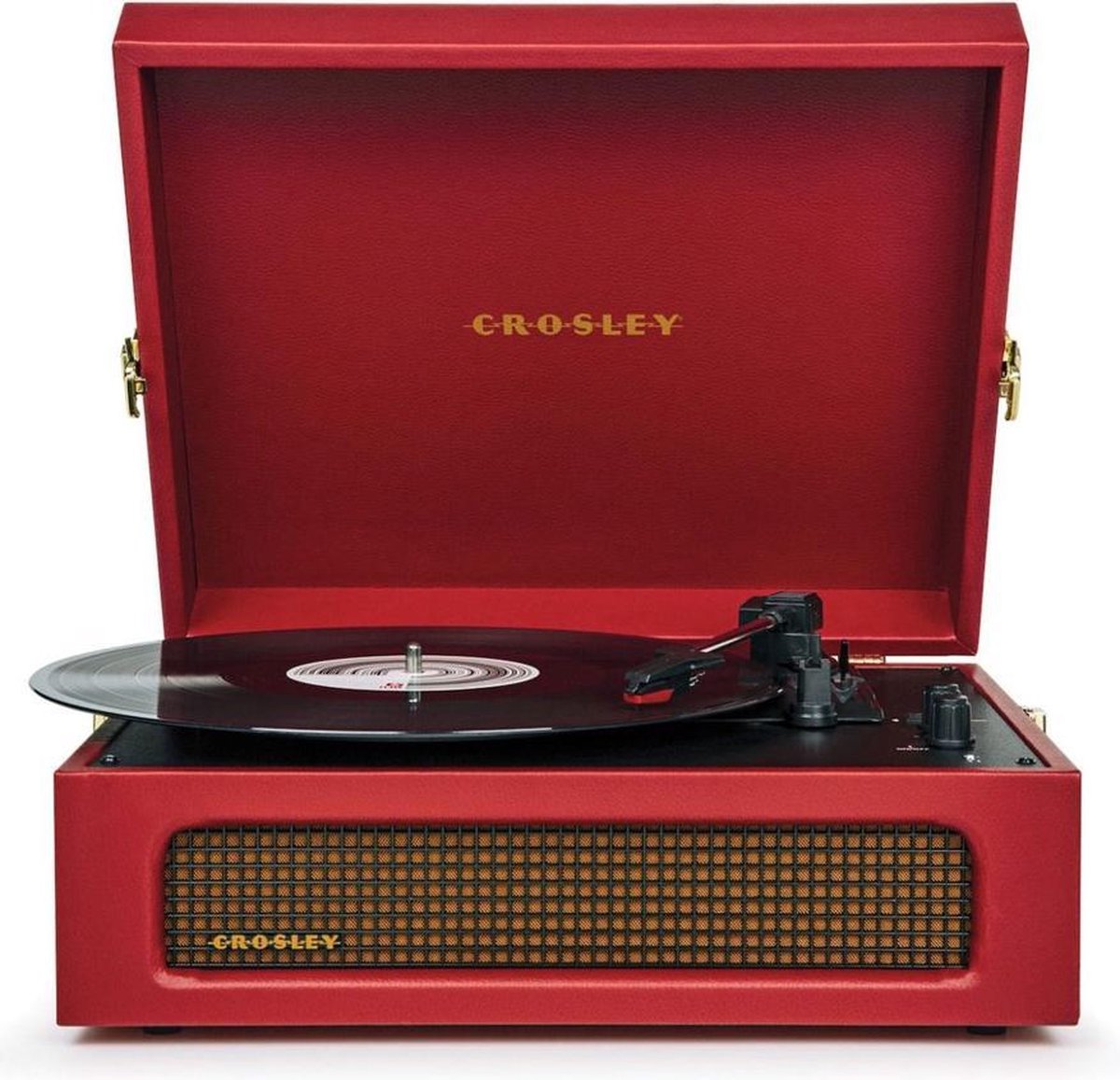Crosley Voyager Portable Retro - Platenspeler - Bluetooth - Burgundy Rood