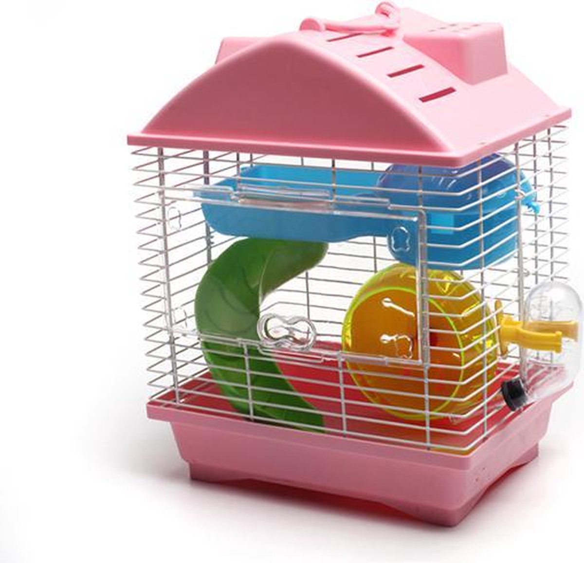 Nobleza 40GXQ - Hamsterkooi - Roze - L23 x B17 x H25 cm