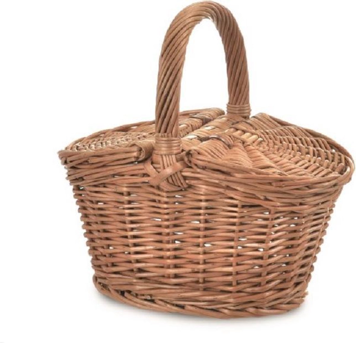 Picknick mandje - Riet - 19x14x19cm