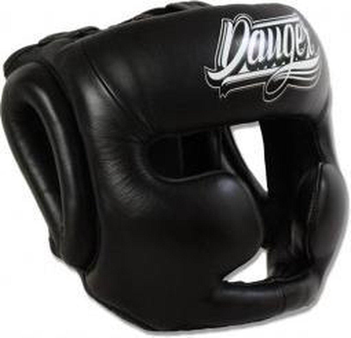 Hoofdbeschermer Danger head guard Pro | semi-leer | zwart - Product Kleur: Zwart / Product Maat: M