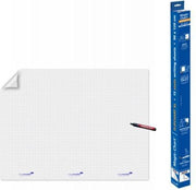 Legamaster - magic-chart - whiteboard folie - ruit - 90x120cm - wit - 15 vel