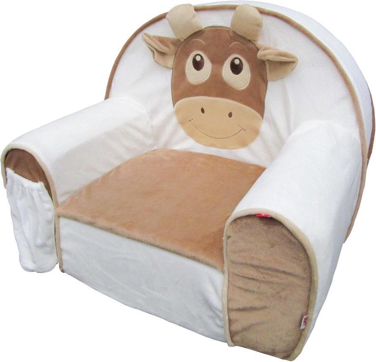 Steff - Swissy - Koe - kinderzetel - 1 tot 4 jaar - zachte pluche