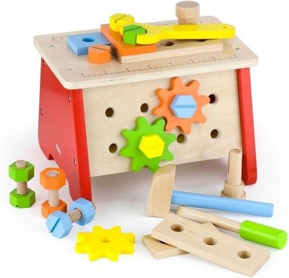 Viga Toys Houten Werkbank 22 X 19 X 15 Cm
