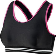Beco Bikinitop Beactive B/c-cup Dames Polyamide Zwart/roze Mt 42