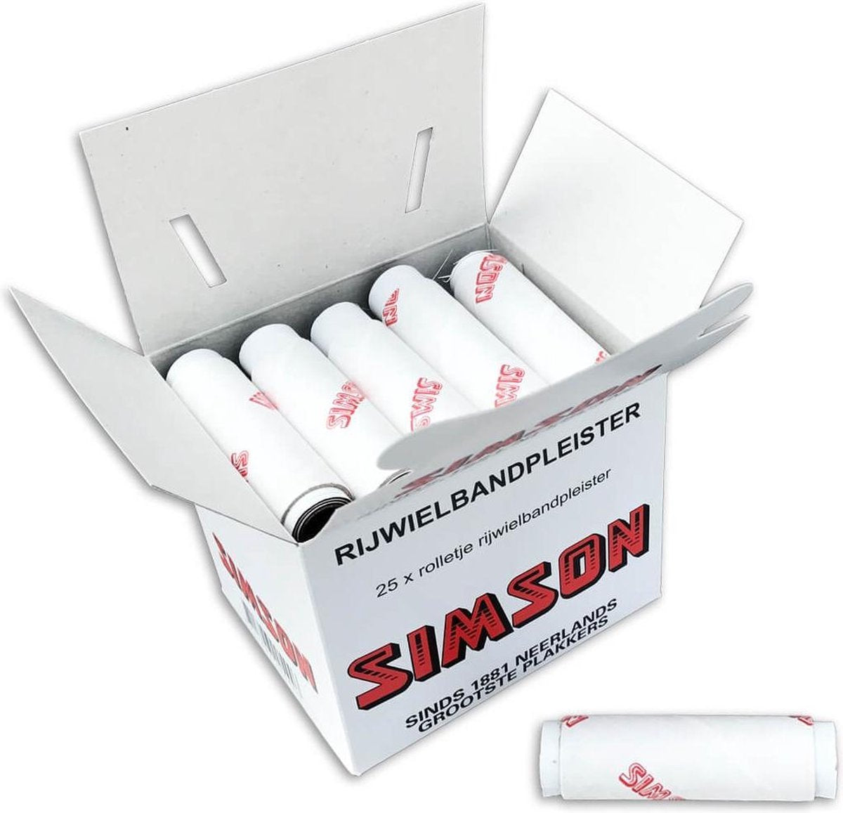 Simson rolletjes pleister 7x20 doos a 25