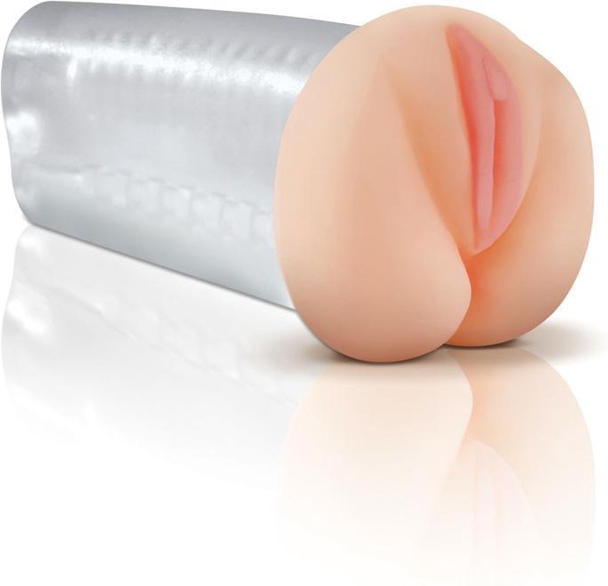 Deluxe See-Thru Stroker - Masturbators & Strokers -