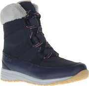 Salomon Heika Leather CS WP  Wandelschoenen - Maat 38 - Vrouwen - blauw/grijs