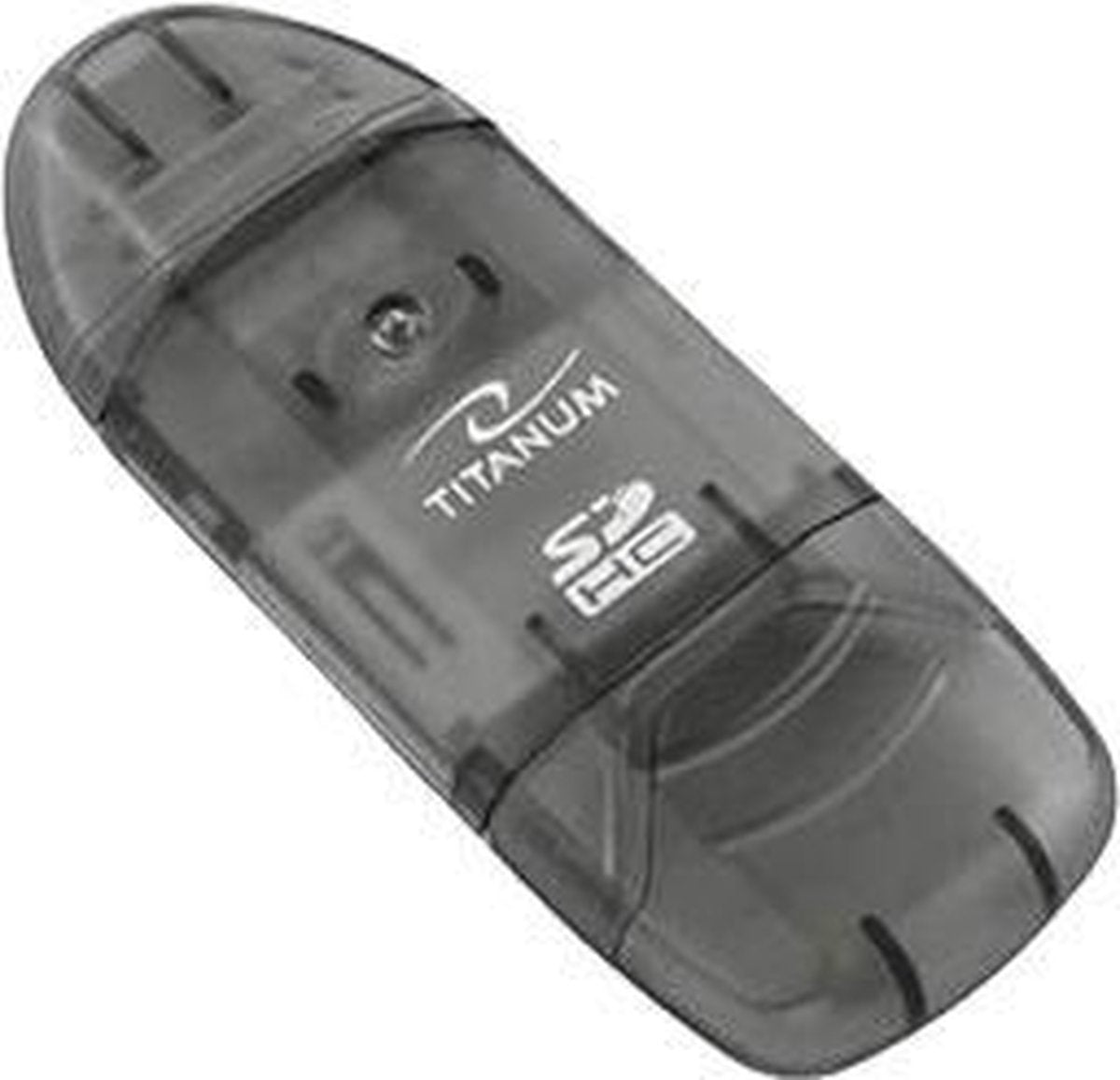 USB 2.0 Kaartlezer 8-in-1 Titanium Zwart