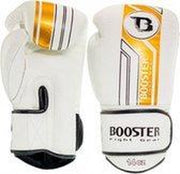 Booster Fightgear - (kick)bokshandschoenen - BGL V9 - Wit/Goud - 12oz