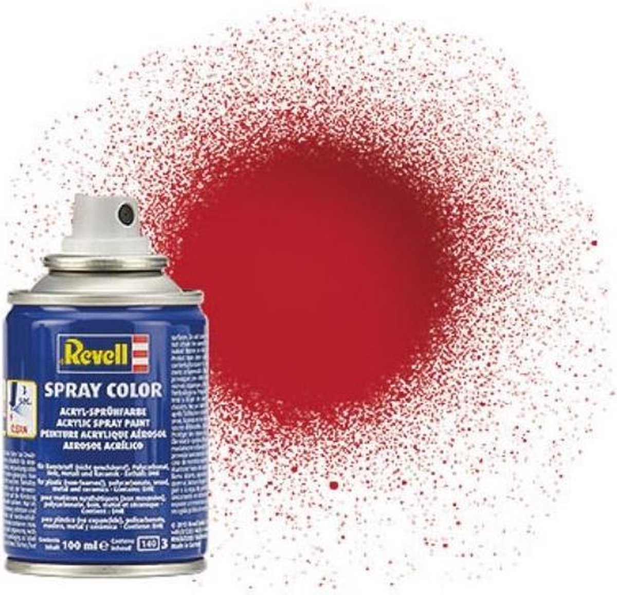 Revell #34 Ferrari Red - Gloss - Acryl Spray - 100ml Verf spuitbus