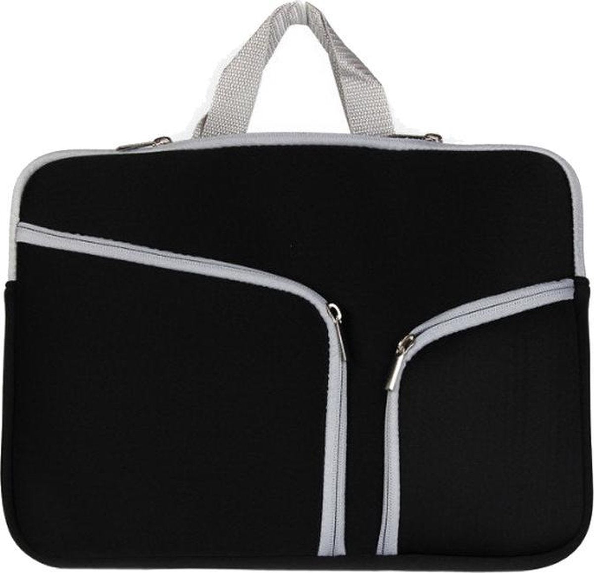 Mobigear Neopreen Laptoptas Zwart voor Macbook Air 11 inch