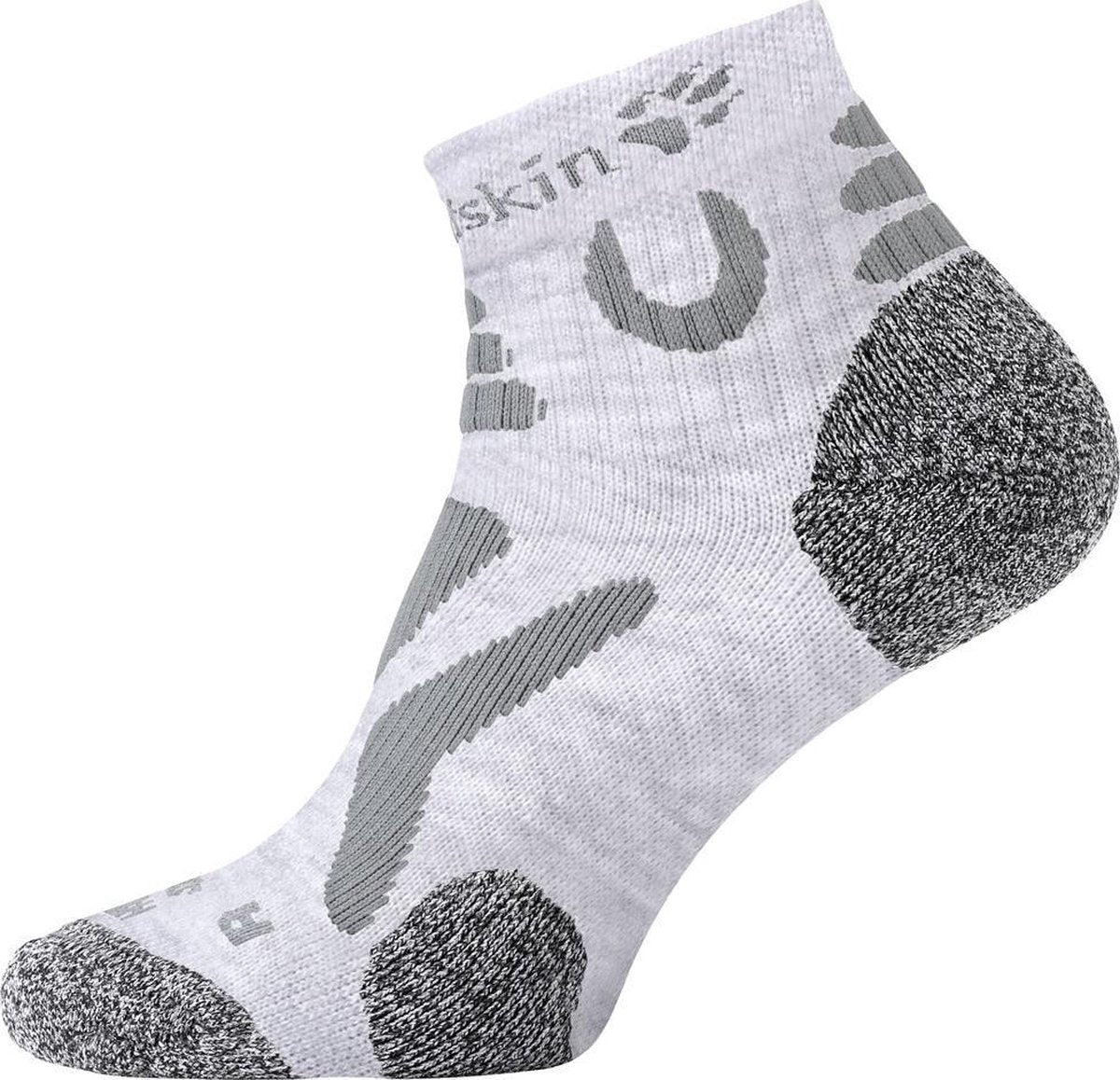Jack Wolfskin Hiking Pro Low Cut Sportsokken Unisex - Light Grey - Maat 35-37